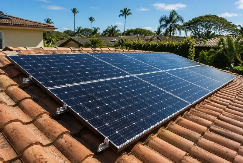 Installation de panneaux solaires à Juvigny